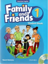 کتاب امریکن فمیلی اند فرندز 1 ویرایش یکم American Family and Friends 1 (1nd) SB+WB+CD