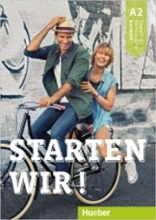 کتاب آلمانی اشتارتن ویر Starten wir! A2: kursbuch und Arbeitsbuch mit CD (کتاب اصلی+کتاب کار+CD)