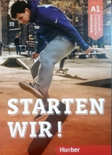 کتاب زبان آلمانی اشتارتن ویر Starten Wir ! A1 (Textbook+Workbook) 2019 کتاب درس رنگی کتاب کار رنگی
