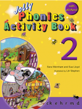 کتاب زبان کودکان جولی فونیکس اکتیویتی بوک و ورک بوک Jolly Phonics Activity Book 2 +Work book