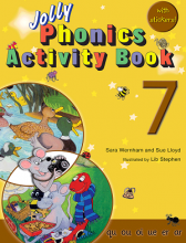 کتاب زبان کودکان جولی فونیکس اکتیویتی بوک و ورک بوک Jolly Phonics Activity Book 7 +Work book
