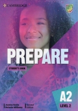 كتاب پریپر Prepare 2nd 2 - A2 - SB+WB+DVD