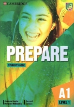 كتاب پرپیر Prepare 2nd 1 - A1 - SB+WB+DVD