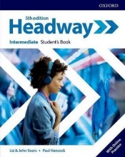 كتاب هدوی اینترمدیت ویرایش پنجم  Headway Intermediate 5th edition st + wb + DVD