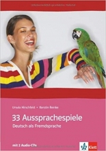 کتاب آلمانی 33Aussprachespiele Deusch als Fremdsprache