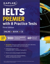 Kaplan IELTS Premier with 8 Practice Tests 3rd+CD