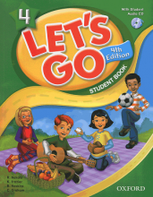 کتاب لتس گو ویرایش چهارم Lets Go 4 Student Book 4th رحلي