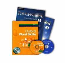 پک تاچ استون 2 و ورد اسکیلز بیسیک Touchstone 2 + Oxford Word Skills Basic