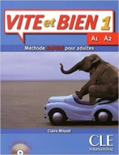 کتاب فرانسه ویت ات بین ویرایش قدیم VITE ET BIEN 1 A1 A2 METHODE rapide pour adultes