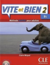 کتاب فرانسه ویت ات بین ویرایش قدیم VITE ET BIEN 2 B 1 METHODE rapide pour adultes