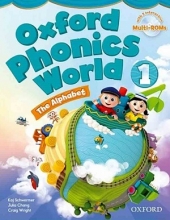 کتاب آکسفورد فونیکس ورد Oxford Phonics World 1 SB+WB+CD