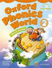 کتاب آکسفورد فونیکس ورد Oxford Phonics World 2 SB+WB+DVD