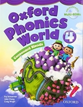 Oxford Phonics World 4 SB+WB+DVD