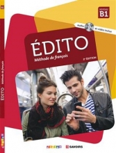 کتاب زبان Edito 4 niv.B2+ Cahier + CD mp3 + DVD