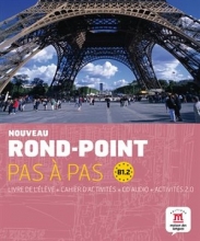 NOUVEAU ROND-POINT PAS A PAS B1.2 LIVRE DE L'ELEVE + CAHIER D'ACTIVITE +CD AUDIO