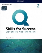 کتاب زبان کیو اسکیلز فور ساکسس Q Skills for Success 2 Listening & Speaking (3rd)+DVD