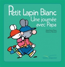 کتاب Petit lapin blanc - Une journee avec papa