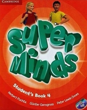 Super Minds 4 SB+WB+CD