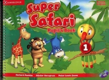 Super Safari 1 British Pupils+Activity Book+CD+DVD