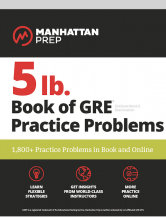کتاب جی آر ای منهتن 5lb. Book of GRE Practice Problems: GRE Manhattan