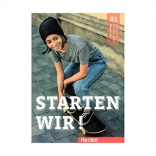کتاب آلمانی اشتارتن ویر Starten wir! A1: kursbuch und Arbeitsbuch mit CD انتشارات جنگل