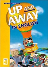 کتاب کودکان آپ اند اوی این انگلیش  (Up and Away in English 4 (SB+WB+CD