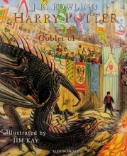 کتاب رمان انگلیسی مصور هری پاتر و جام آتش Harry Potter and the Goblet of Fire Illustrated Edition Book 4