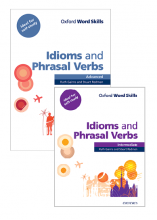 پک دو جلدی کتاب های ایدیمز فریزال وربز اینترمدیت ادونس Idioms and Phrasal Verbs Intermediate + Advance