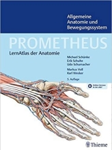 كتاب PROMETHEUS Allgemeine Anatomie und Bewegungssystem LernAtlas der Anatomie ( سیاه سفید)