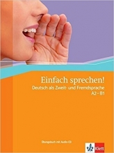 کتاب آلمانی Einfach Sprechen: Ubungsbuch MIT Audio-CD by Sandra Hohmann