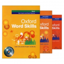 مجموعه 3 جلدی کتاب آکسفورد ورد اسکیلز ویرایش قدیم Oxford Word Skills سايز بزرگ