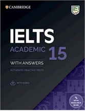 کتاب آیلتس کمبریج  15 آکادمیک IELTS Cambridge 15 Academic + CD 2020