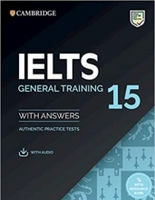 کتاب آیلتس کمبریج 15 جنرال IELTS Cambridge 15 General + CD 2020
