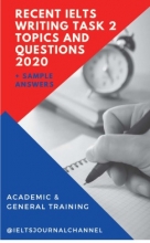 Recent IELTS Writing Task 2 Topics and Questions 2020
