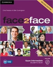 کتاب فیس تو فیس آپر اینترمدیت ویرایش دوم Face 2 Face Upper Intermediate 2nd+SB+WB+DVD