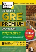 کتاب زبان کرکینگ د جی ار ای پریمیوم Cracking the GRE Premium Edition with 6 Practice Tests, 2020