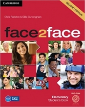 کتاب فیس تو فیس المنتری ویرایش دوم Face 2 Face Elementary 2nd+SB+WB+DVD